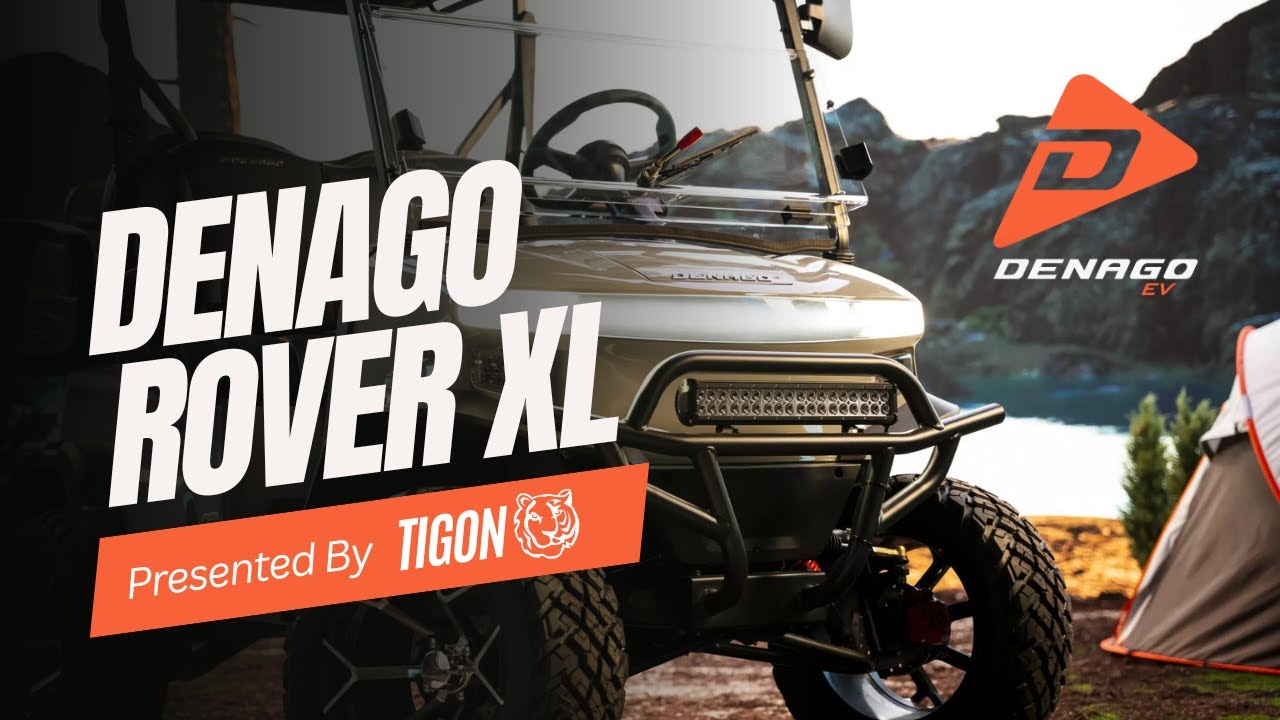 Denago EV Rover XL Golf Cart LSV | Ultimate Performance and Luxury