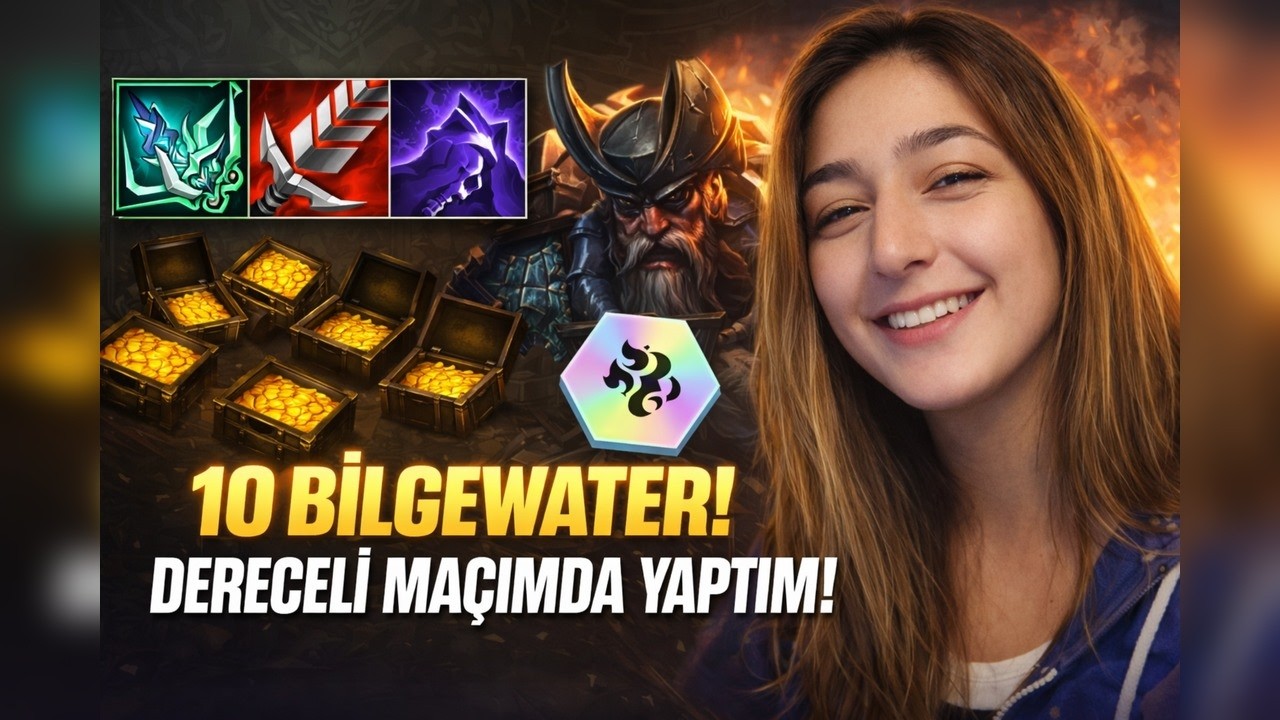 10 BİLGEWATER DELİLİĞİ! DERECELİDE İMKANSIZI YAPTIK!! 😳 | SET 16 TFT