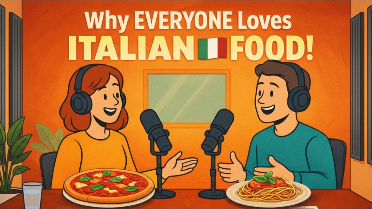 Why Everyone Loves Italian Food 🍕 | Real English Podcast
