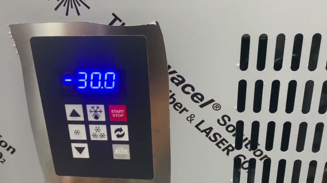 การใช้งานเครื่อง Blast Freezer (GEMM)