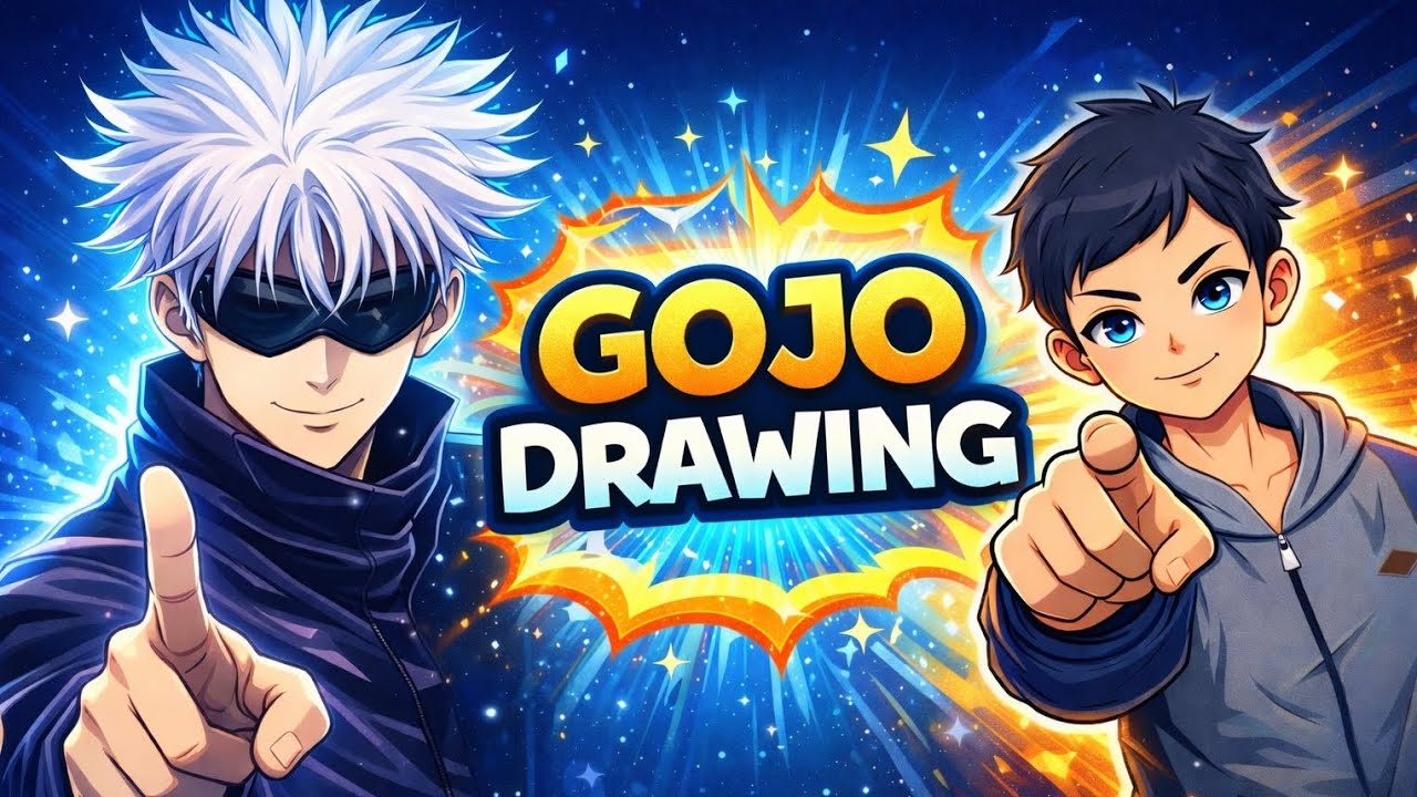 Gojo Ki drawing banane Wale aaja