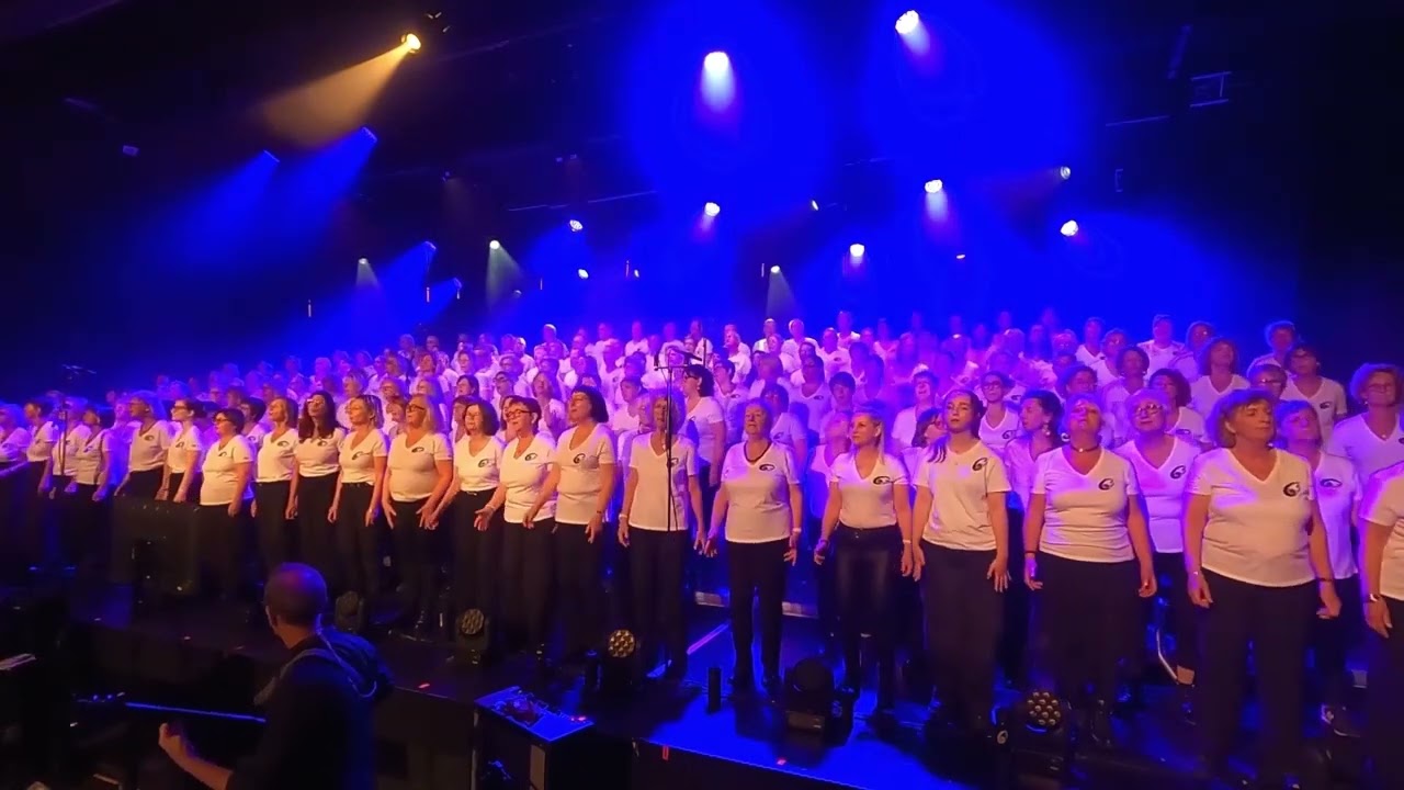 Nos Célébrations…(Indochine) interprété par le Grand Choeur de la Bulle d’Air