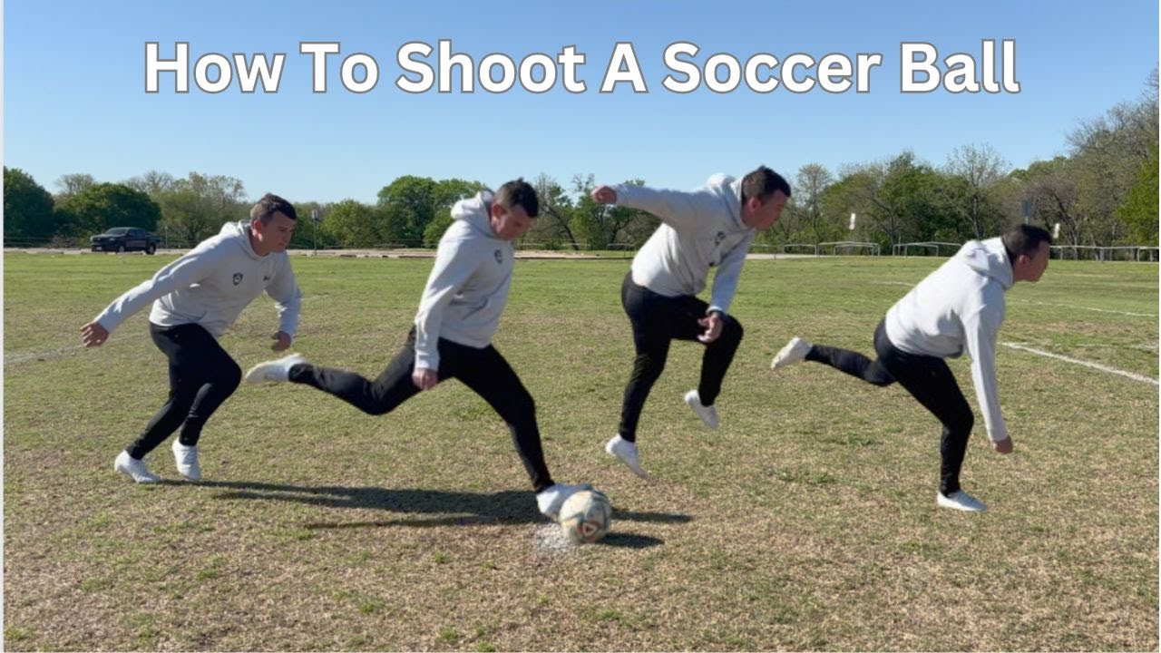 How To Shoot A Soccer Ball With Your Laces | Step By Step |