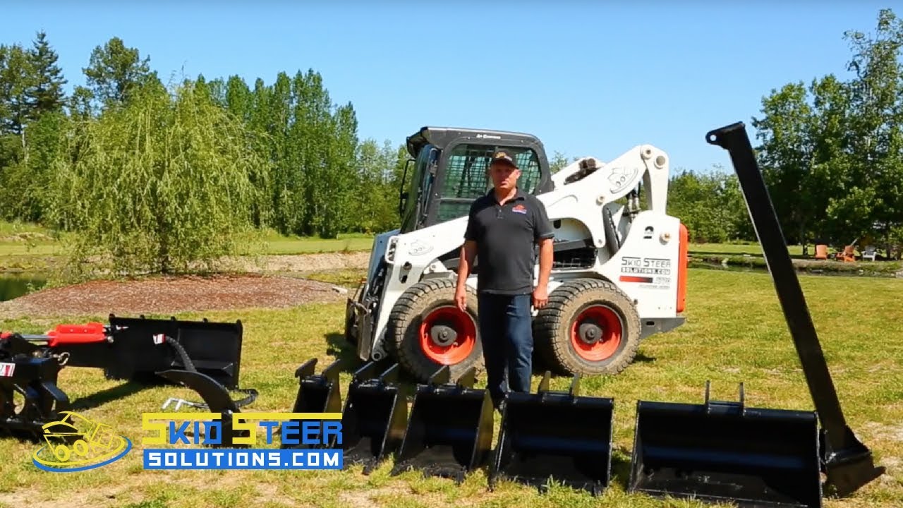Eterra Backhoe Attachment System for Skid Steer and Mini Skid Steer Loaders