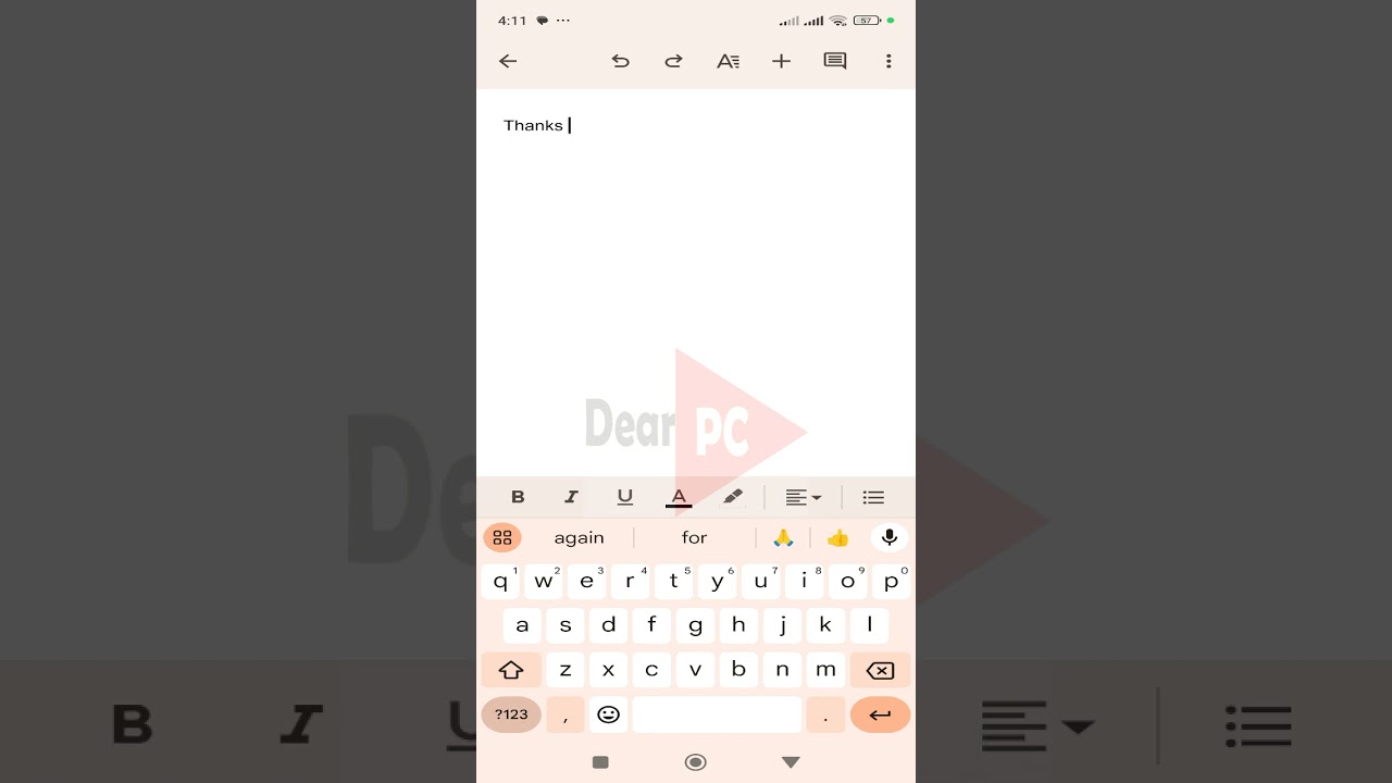 Google Docs #viral #youtubeshorts #office #apps #android #tutorial #youtube #dear #pc #word