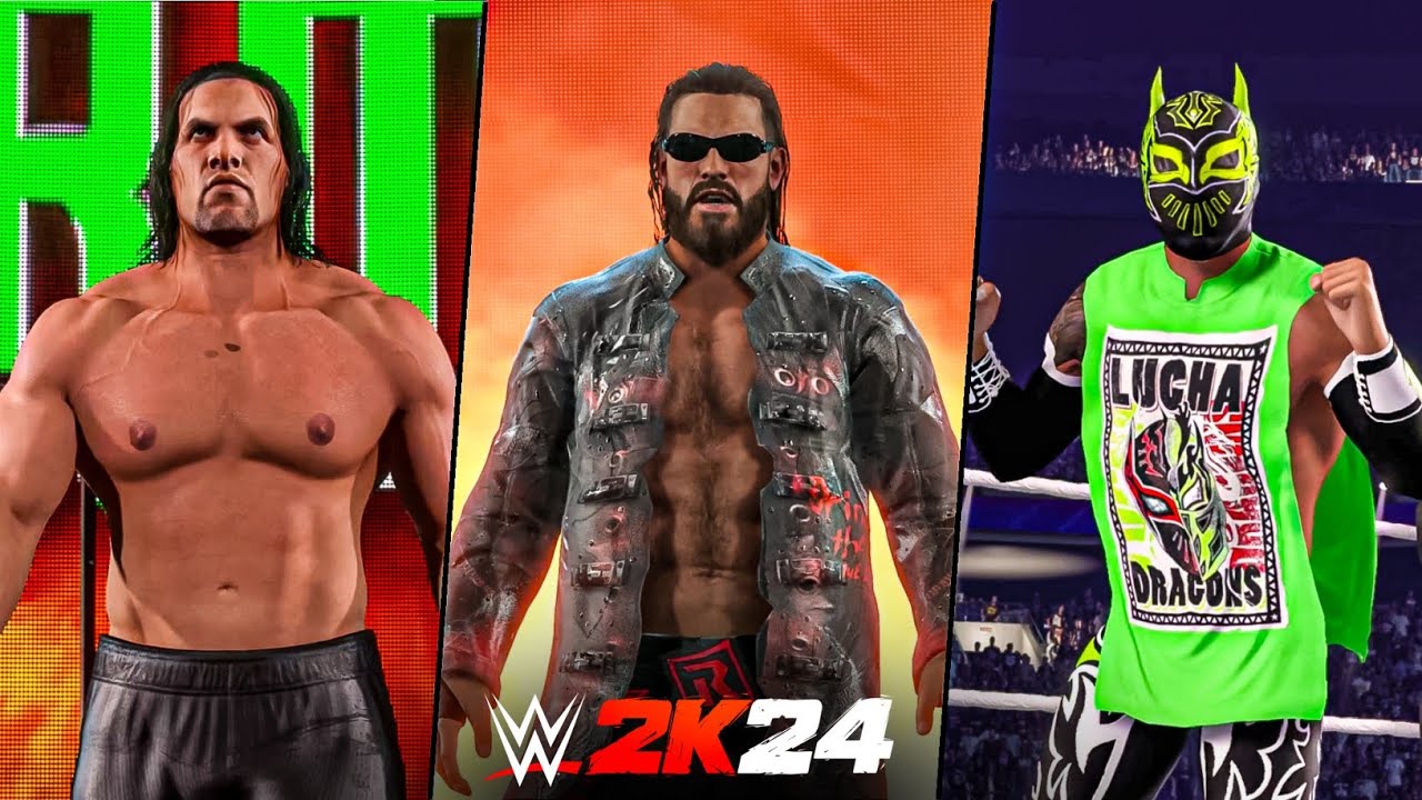 WWE 2K24 Community Creations | Edge, Sin Cara, Mickie James & More!