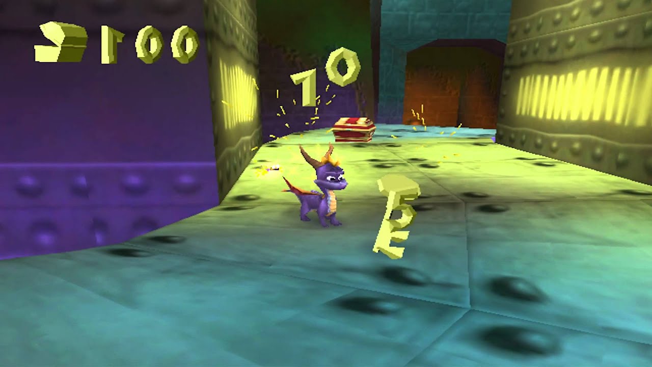 Spyro the Dragon (PS1) walkthrough - FINAL BOSS - Gnasty Gnorc