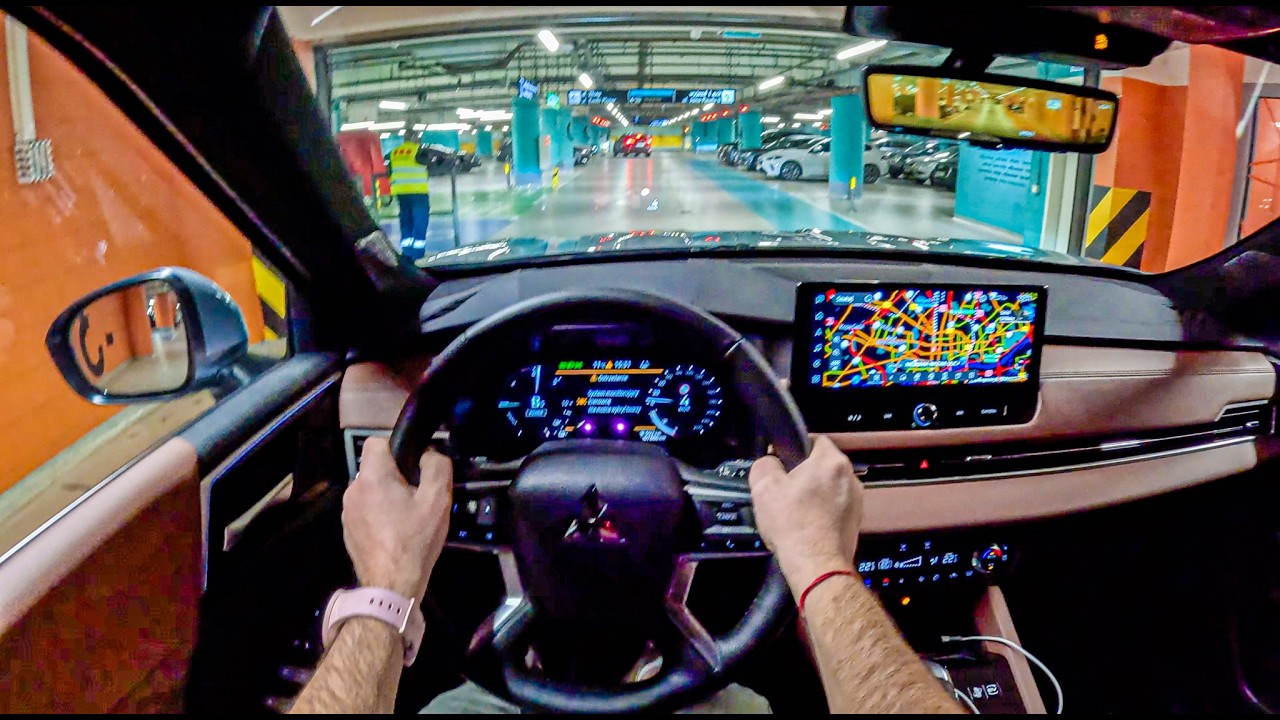 2026 Mitsubishi Outlander Night  (306 HP) 4WD | POV Test Drive #2759 | Joe Black