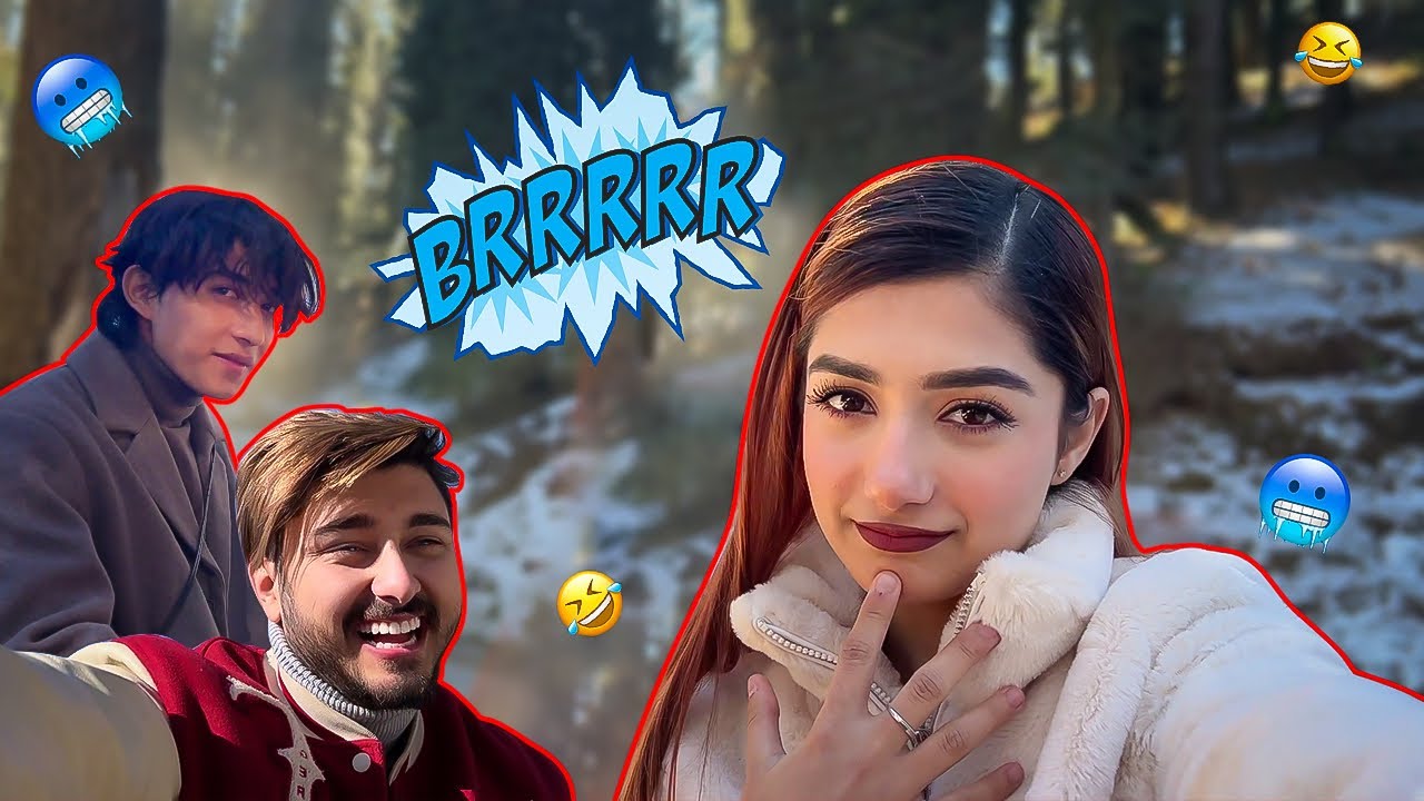 SNOW MEIN GIR GAYE😣 || @Hardik Sharma @The Akash Thapa || AMULYA RATTAN