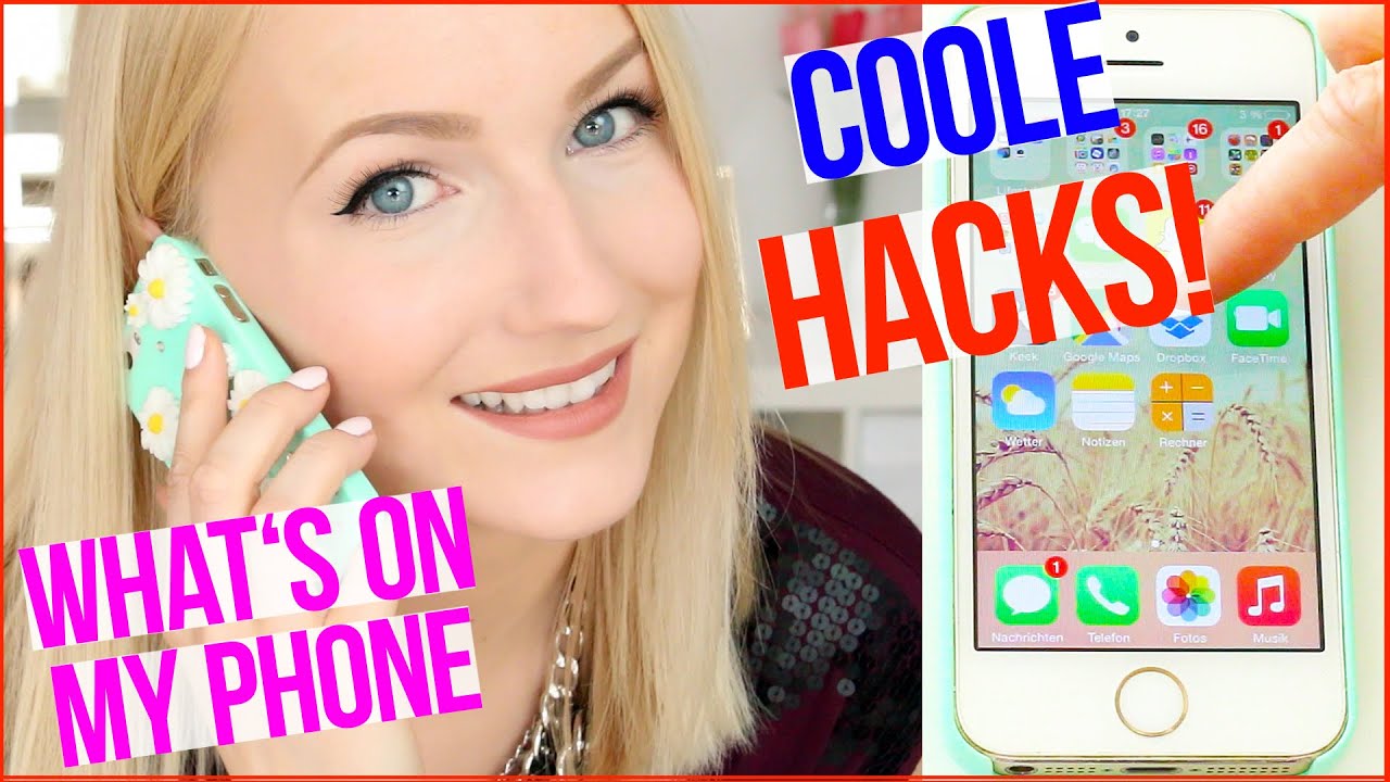 5 COOLE Smartphone HACKS + What's on my PHONE?