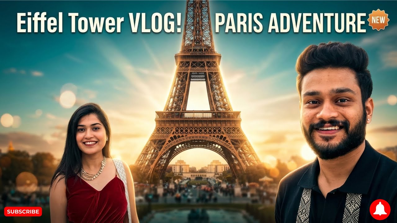 I finally understand the Paris hype | Golden hour by the Seine and Eiffel Tower