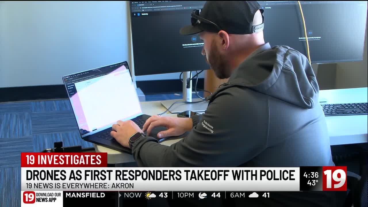 Police in Northeast Ohio plan to use ‘drones as first responders’ to help with emergency calls