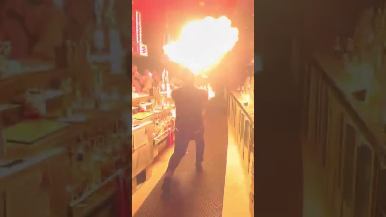 Fire Show Bushido by Buddha Bar Bahrain