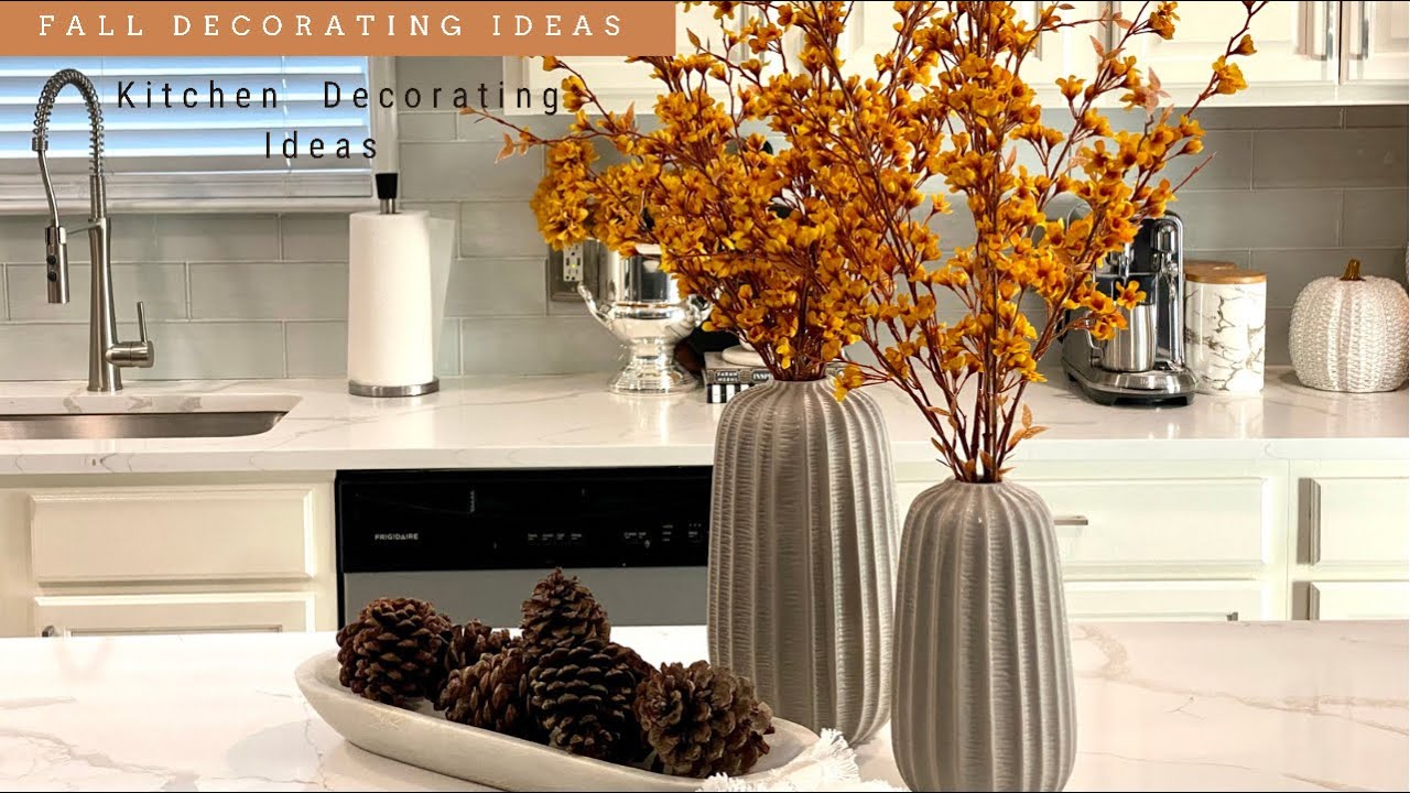 Fall Decorating Ideas 2021|Kitchen Decorate With Me