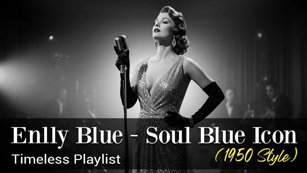 Enlly Blue – Timeless Soul Blues (1950 Style) | Legendary Blues Songs | Smooth Playlist