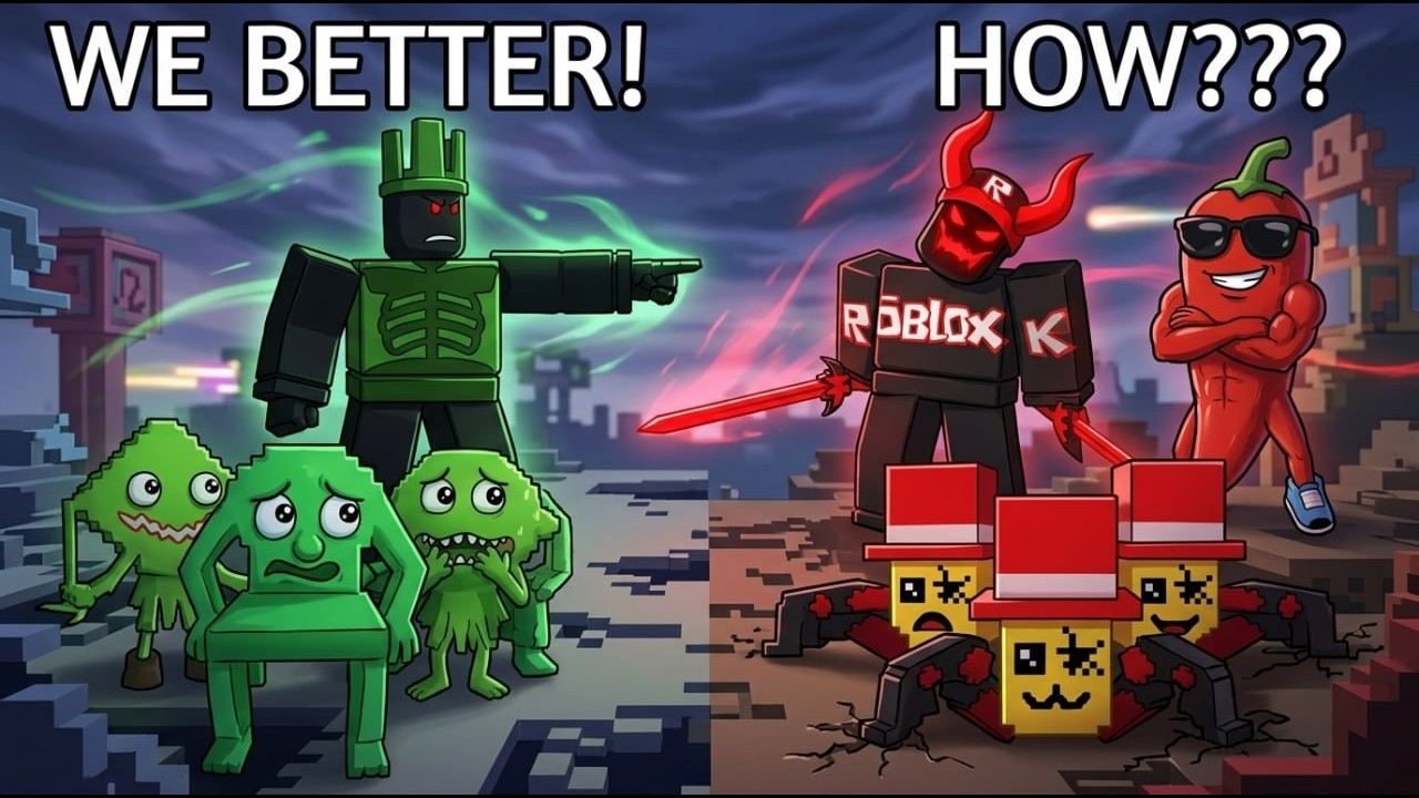 ALL Steal a Brainrot TEAM 1X1X1X Meets TEAM GUEST 666...