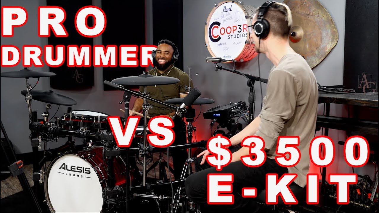 PRO DRUMMER против E-Kit за $3500