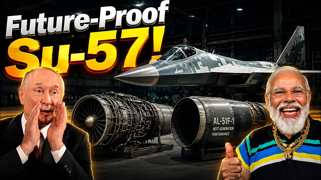 Su-57 Future-Proofed: Russia&rsquo;s Plug-and-Play AL-51F-1 Engine Upgrade!