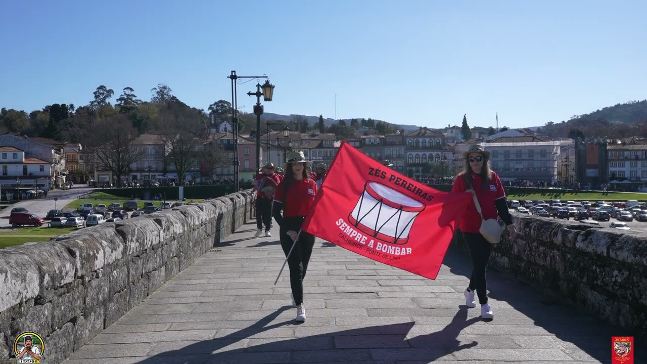 DESFILE CONCELHIO DE BOMBOS - PONTE DE LIMA 2 MARÇO 2025