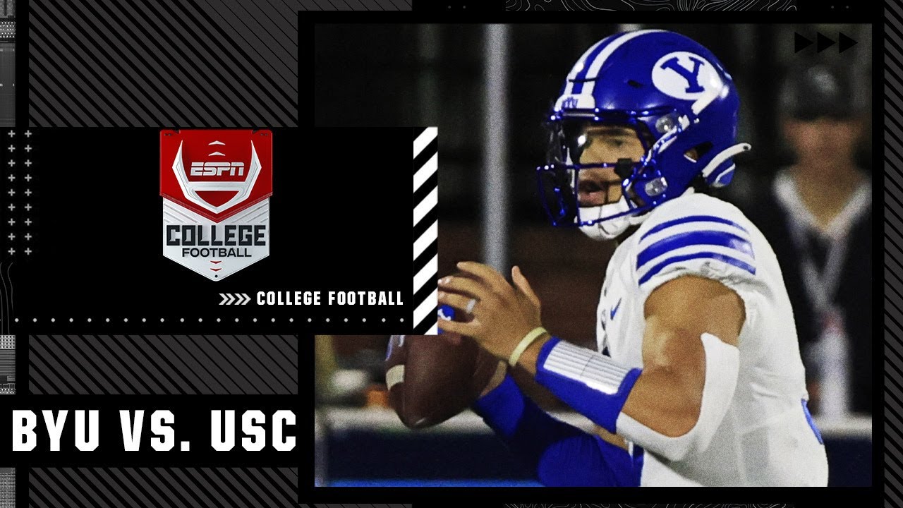 BYU Cougars at USC Trojans | Full Game Highlights
