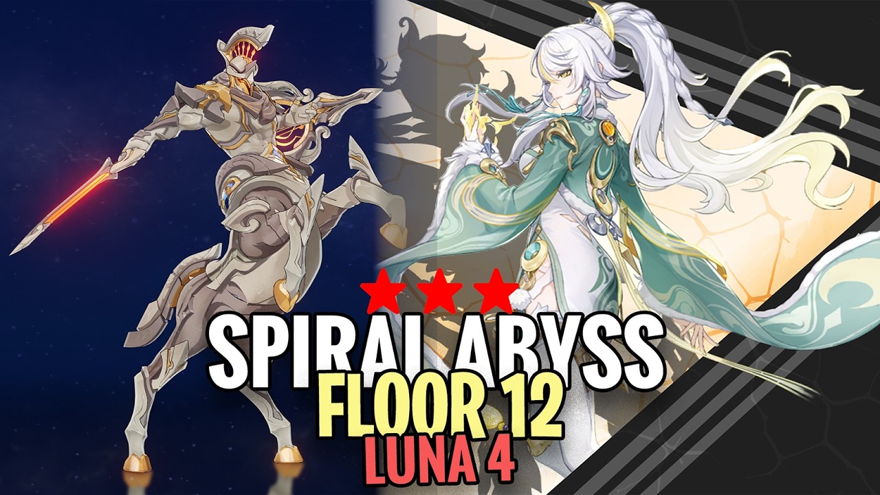 Spiral Abyss Floor 12 LUNAR CHARGE & LUNAR CRYSTALLIZE - Genshin Impact