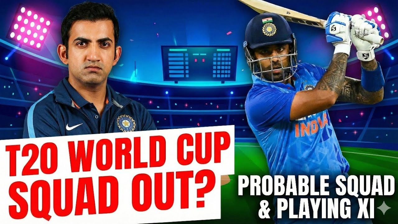 India&rsquo;s T20 World Cup 2026 Squad Revealed? 😱 Why Jaiswal Was DROPPED ? #t20worldcup 