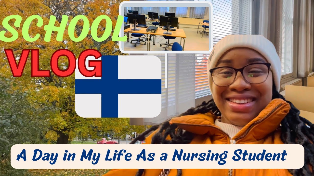 VLOG: Studying Nursing in Finland 🇫🇮 A Day in  my Life.  