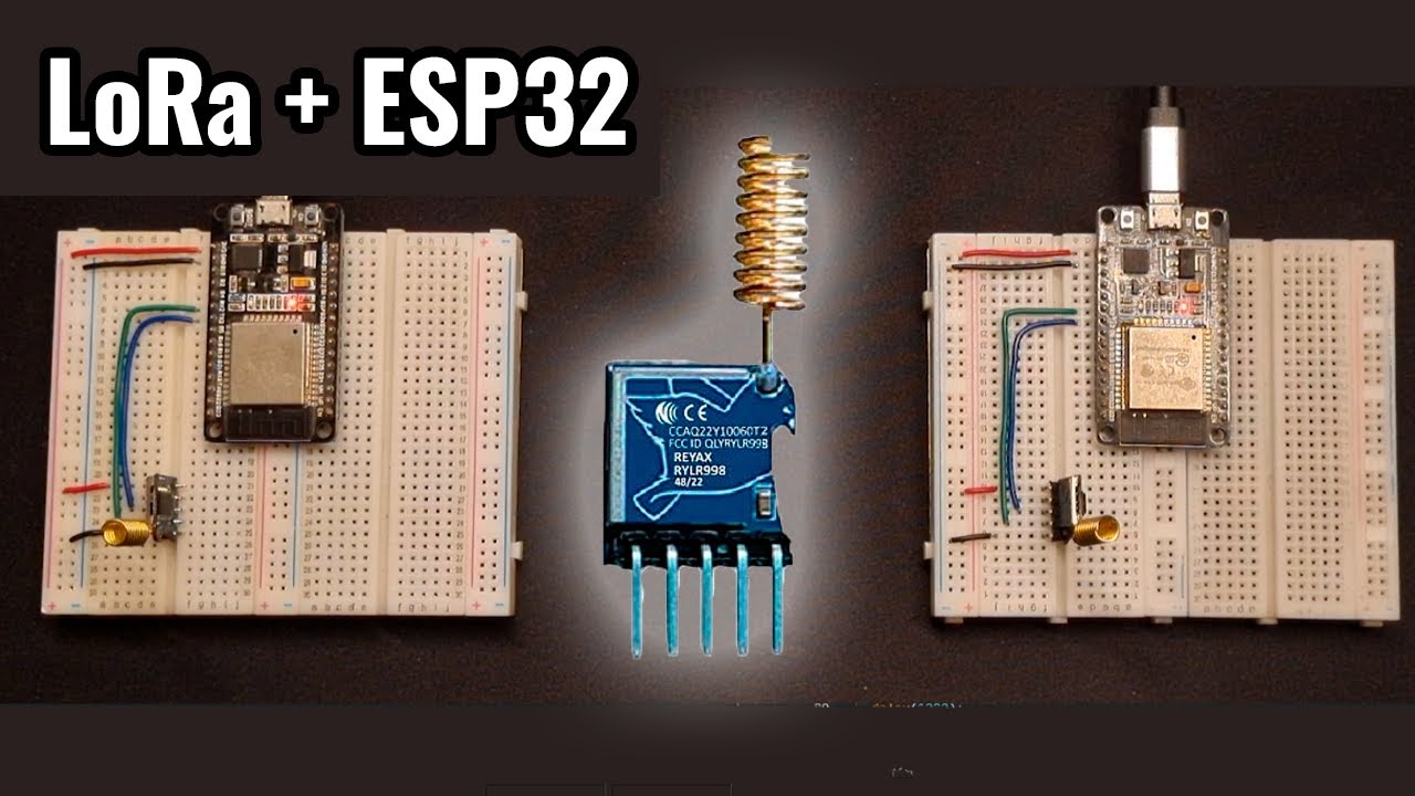 C&oacute;mo Usar M&oacute;dulos LoRa RYLR998 con ESP32