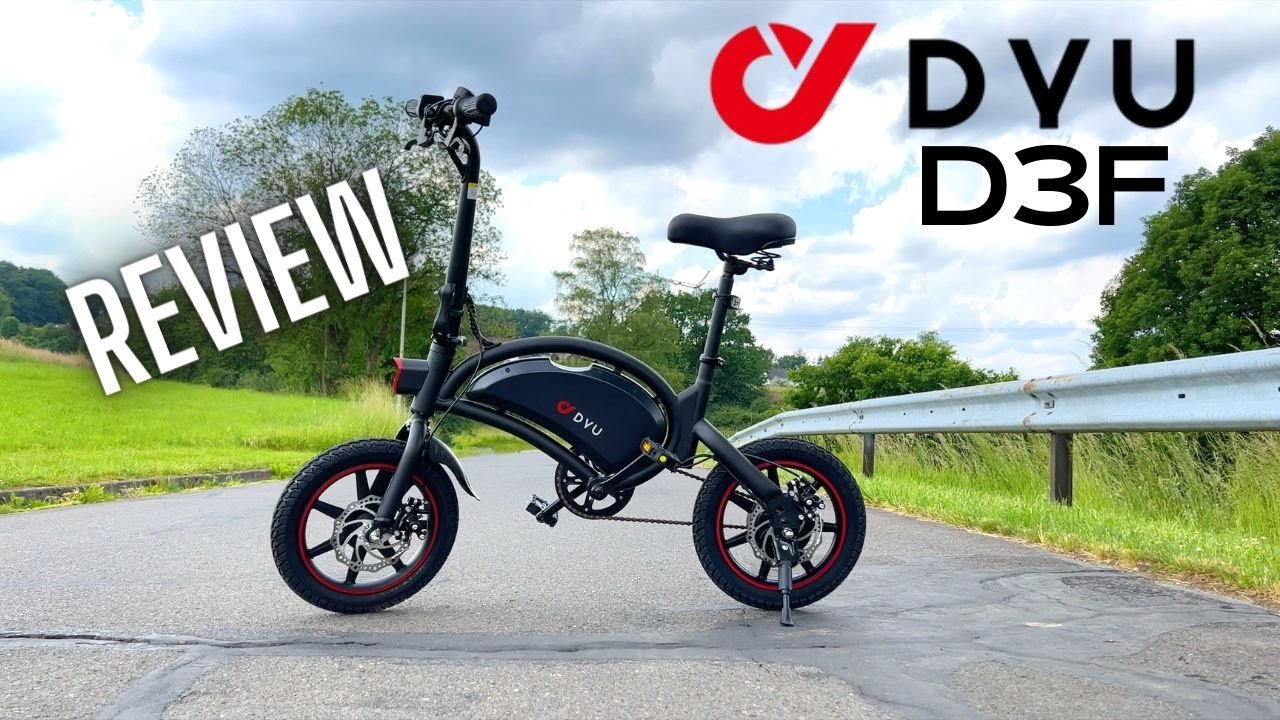 DYU D3F 14 Zoll Mini E-Bike im Test - Kann man darauf fahren? - REVIEW