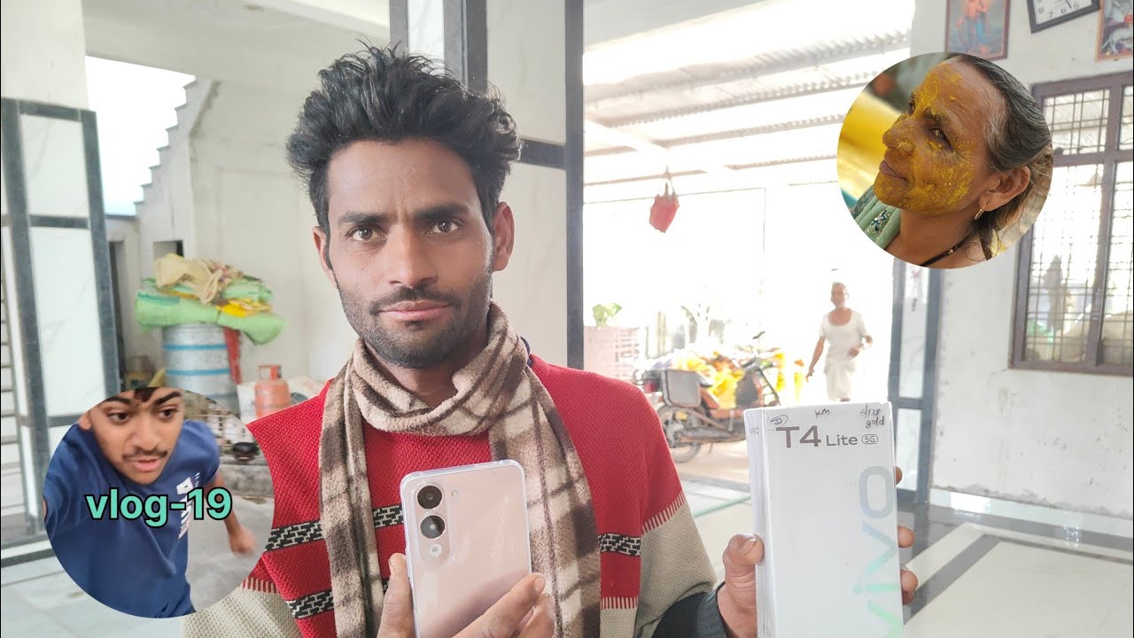 Navin Uncle Ne Liya New Phone || chhat per aa Gai Billi || #vlogger #villagelife 