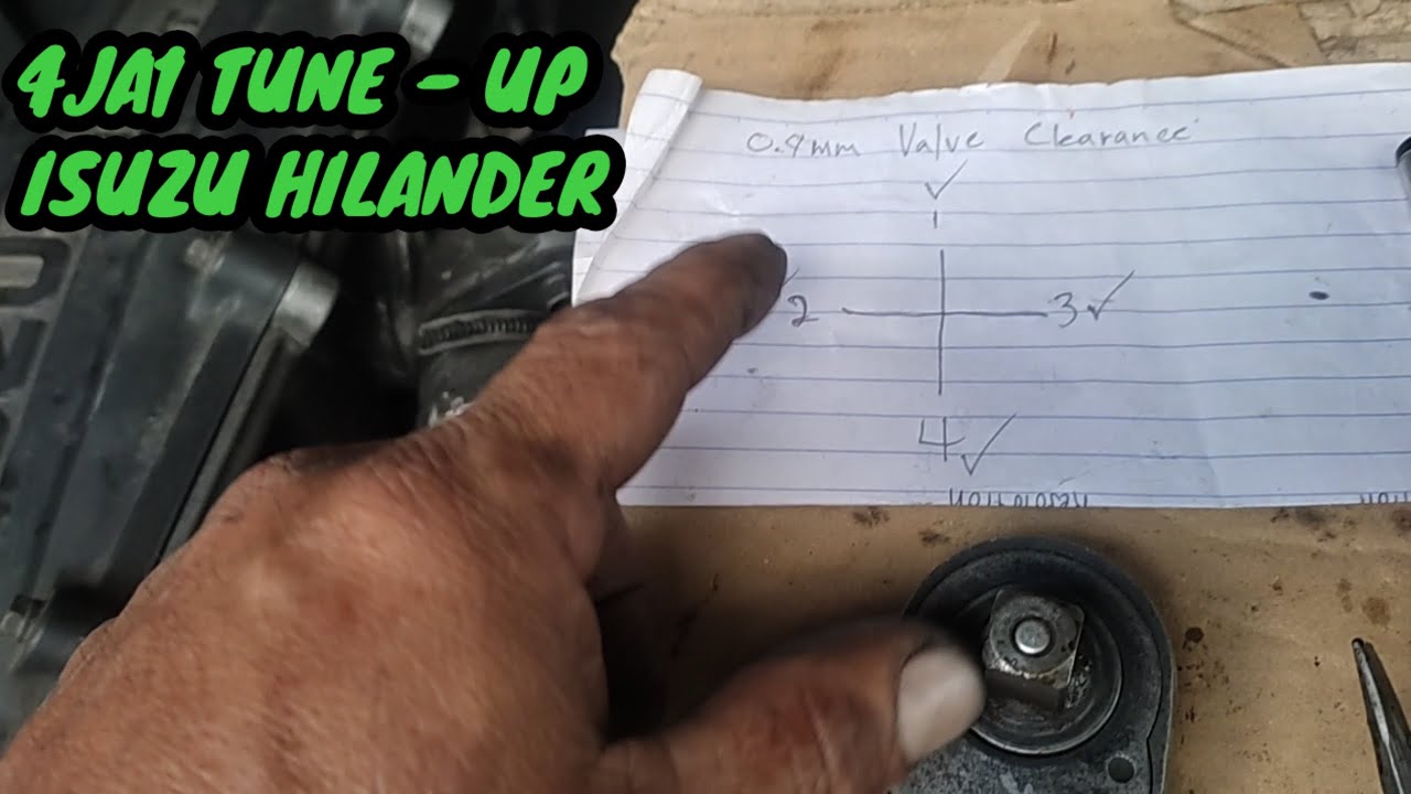 Tune - Up Isuzu Hilander 1997 Model.