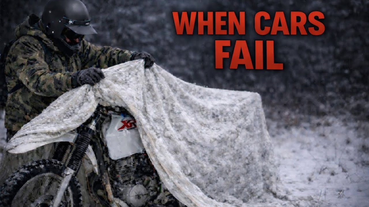 Why a Motorcycle Can Save Your Life When SHTF | XR650L POV 