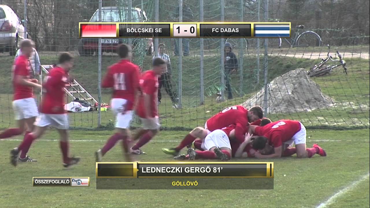 B&Ouml;LCSKEI SE - FC DABAS 1 - 1( 0 - 0)