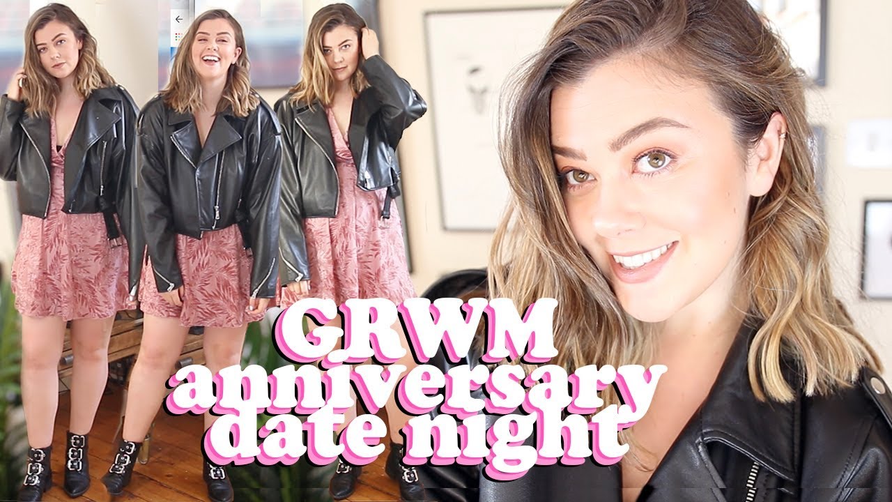 SIZE 14 GET READY WITH ME - THREE YEAR ANNIVERSARY DATE NIGHT | LUCY WOOD