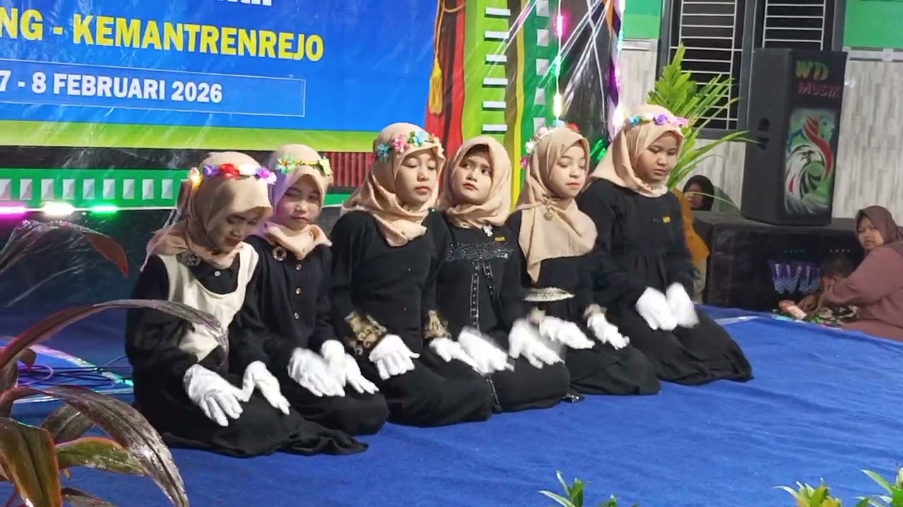 Haflatul imtihan Madrasah Diniyah Assuniyah TPQ AL ITRIYAH TANJUNG KEMANTRENREJO 