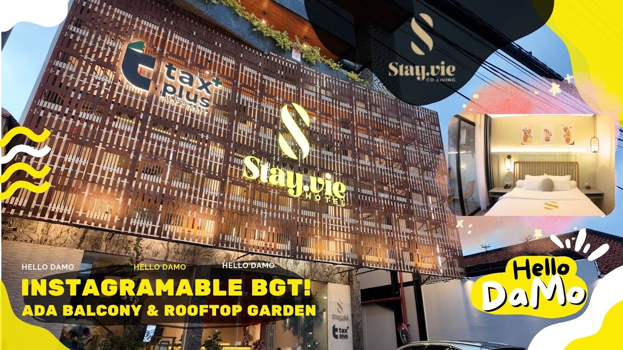 HOTEL BUDGET TP ARTSY BGT😍 DI PUSAT KOTA SURABAYA! StayVie Hotel Dinoyo