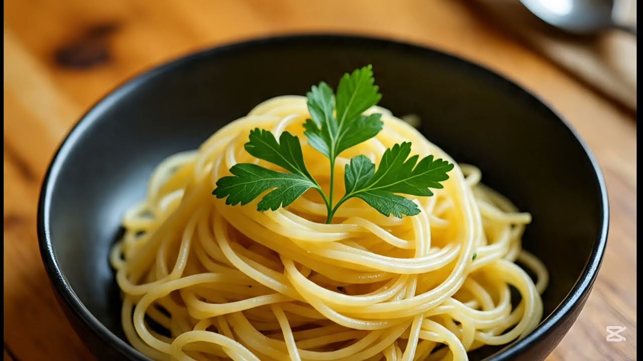 Perfect Spaghetti with parsley | Restaurant Quality | Ramadan Special 