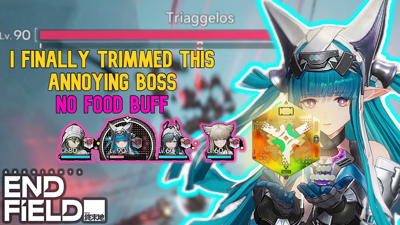 (No Food Buff ) I Finally Trimmed Triaggelos the 