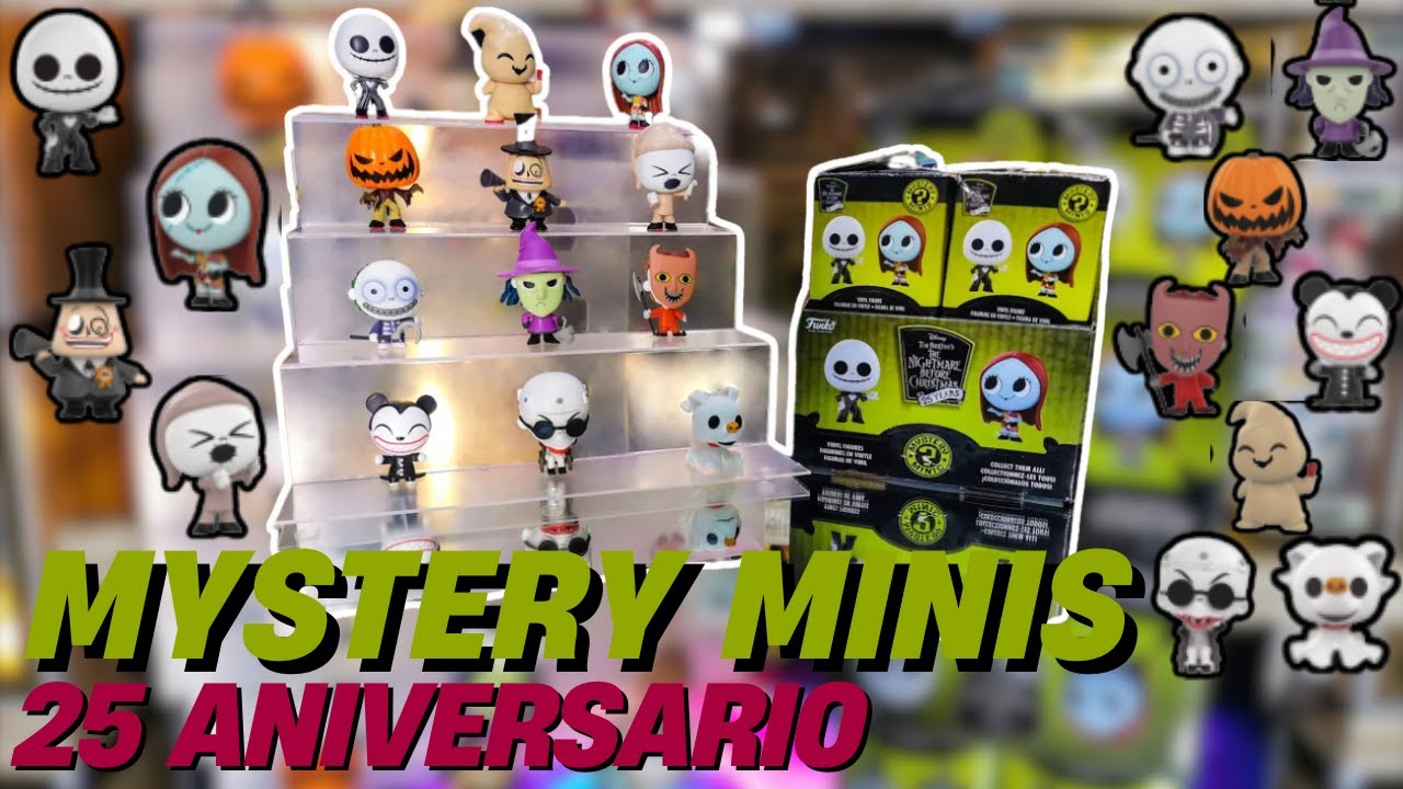 ТАЙНЫЕ МИНИ || EL EXTRAÑO MUNDO DE JACK FUNKO POP 25-Й ЮБИЛЕЙНЫЙ КОШМАР ПЕРЕД РОЖДЕСТВОМ 