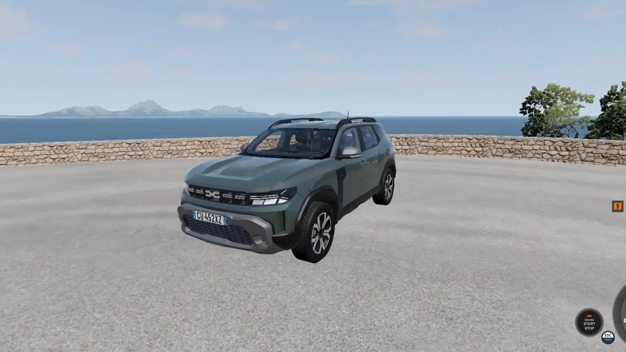 Dacia Duster Expression TCe 130 4x4 (Beamng Drive)