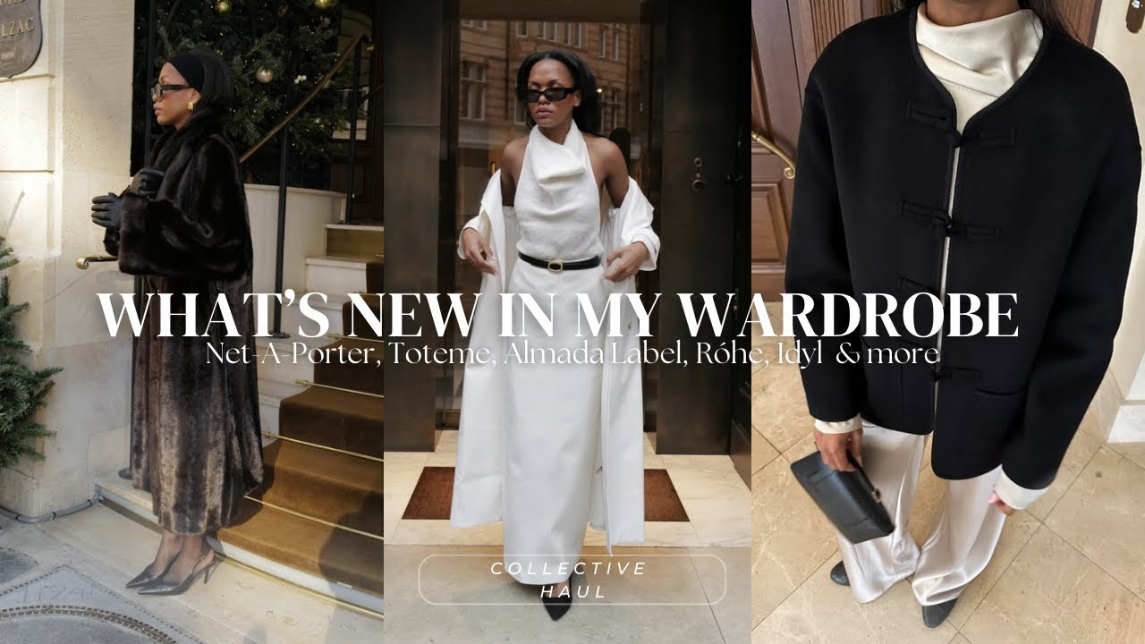 WHAT'S NEW IN MY WARDROBE SPRING | Net-A-Porter, Toteme, Almada Label, Idyl & more