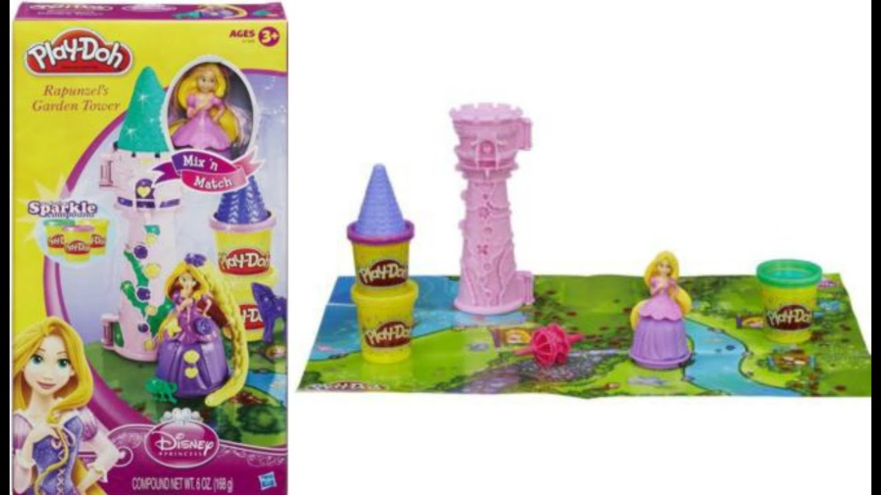 Play-Doh  Torres del jardín de Rapunzel - Rapunzel Disney
