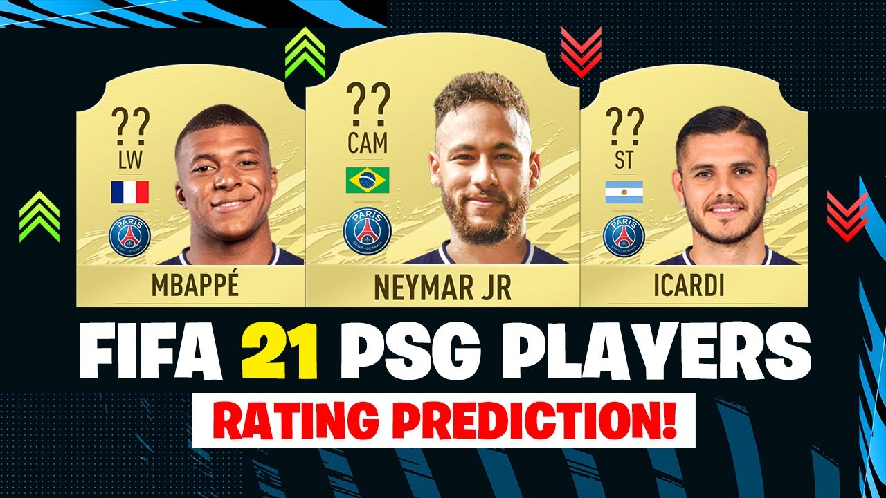 FIFA 21 | PSG PLAYERS RATING! | FT. NEYMAR, MBAPPE, ICARDI... etc