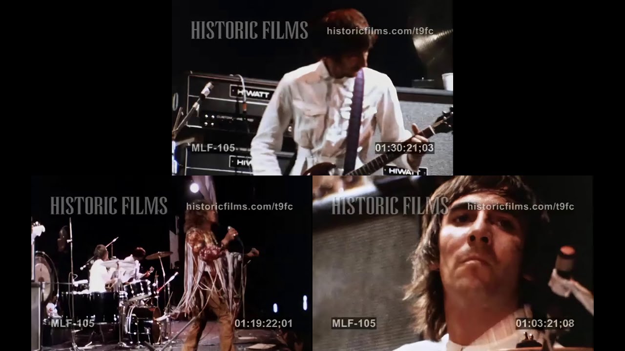 The Who - Young Man Blues (Isle Of Wight 1970) 3 CAMERA VIEW