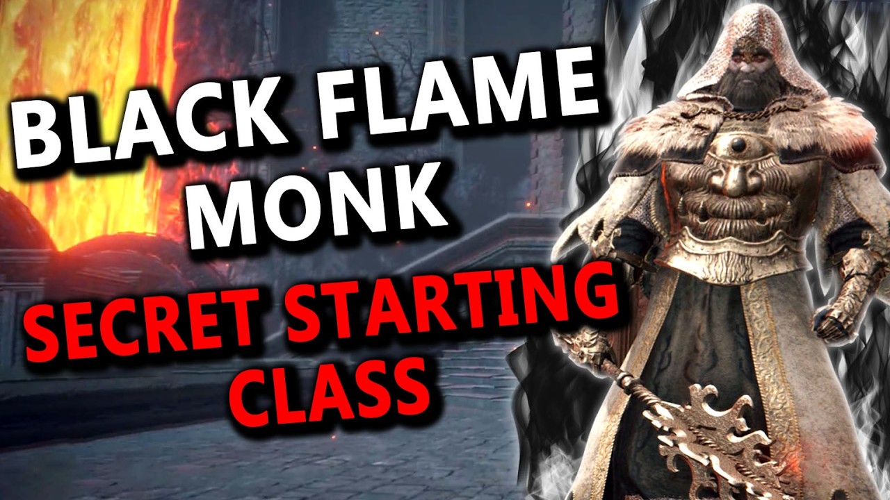 Is A Black Flame Monk Build in Elden Ring Worth It? Black Flame Secret Starting Class