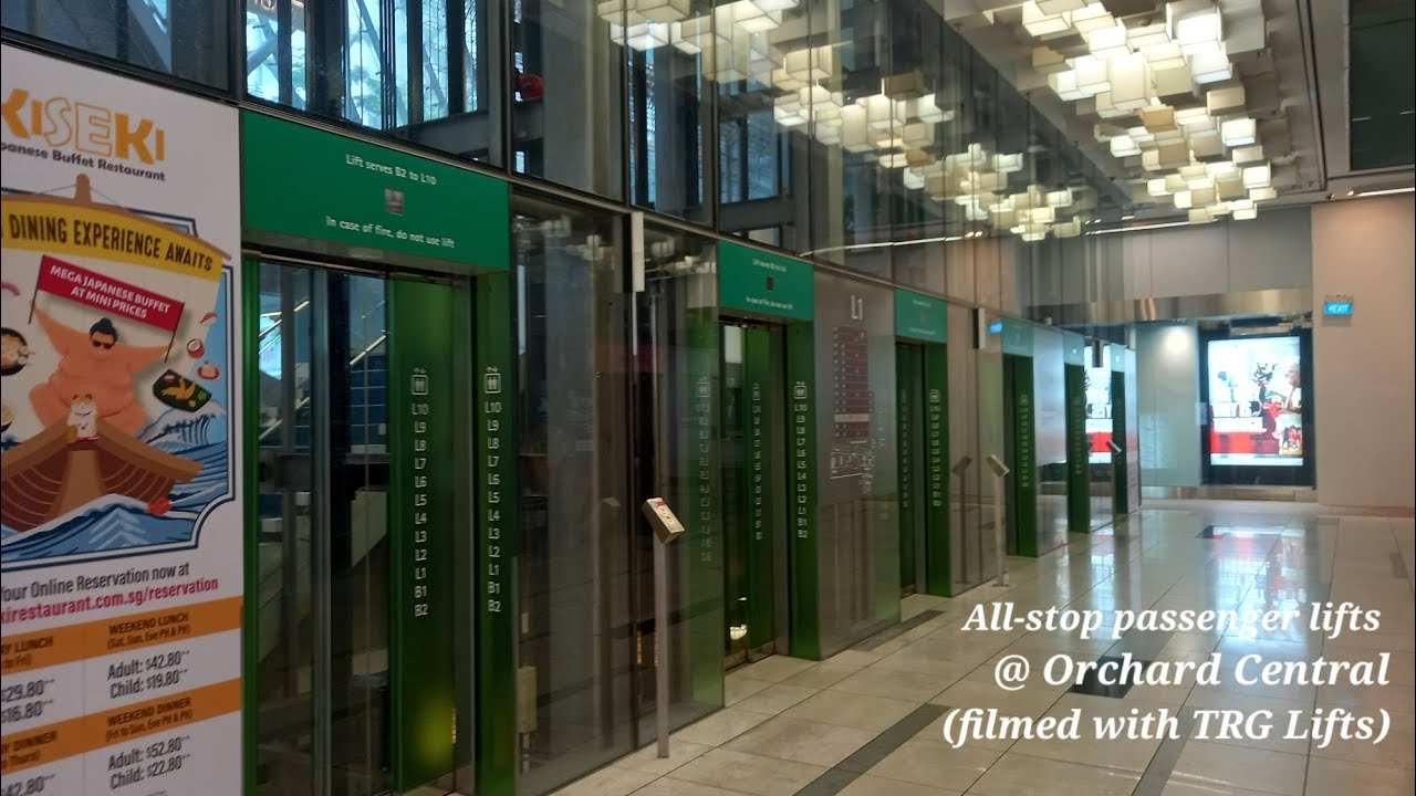 Schindler Elevator at Orchard Central (All-stop).