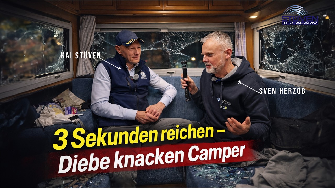 😱DREI Sekunden reichen – so leicht öffnen Diebe Camper😱