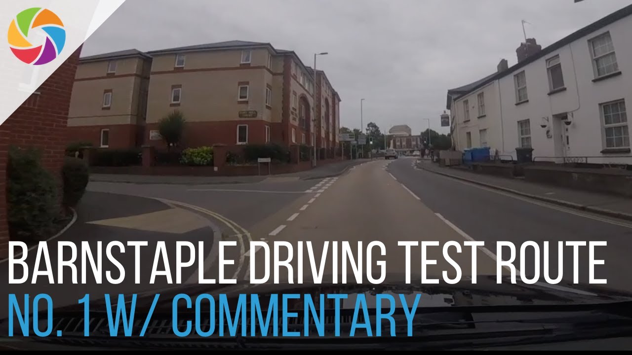 Barnstaple Driving Test Route No. 1 W/ Commentary
