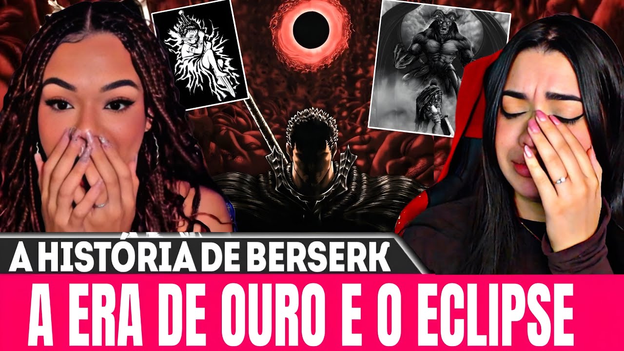 A HISTÓRIA DE GUTS E BERSERK - NASCE O ESPADACHIM NEGRO | NAT E VIC MV [REACT]