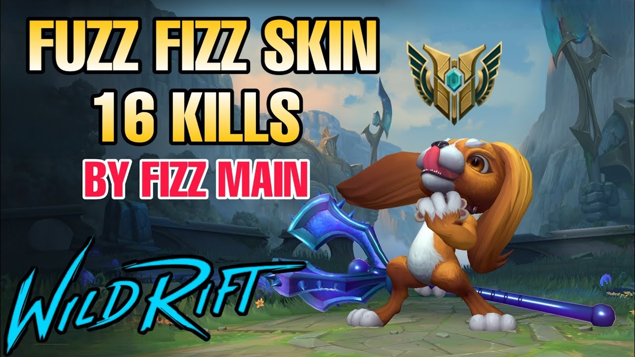 Fizz Main with Fuzz Fizz Skin Ranked Gameplay | Wild Rift